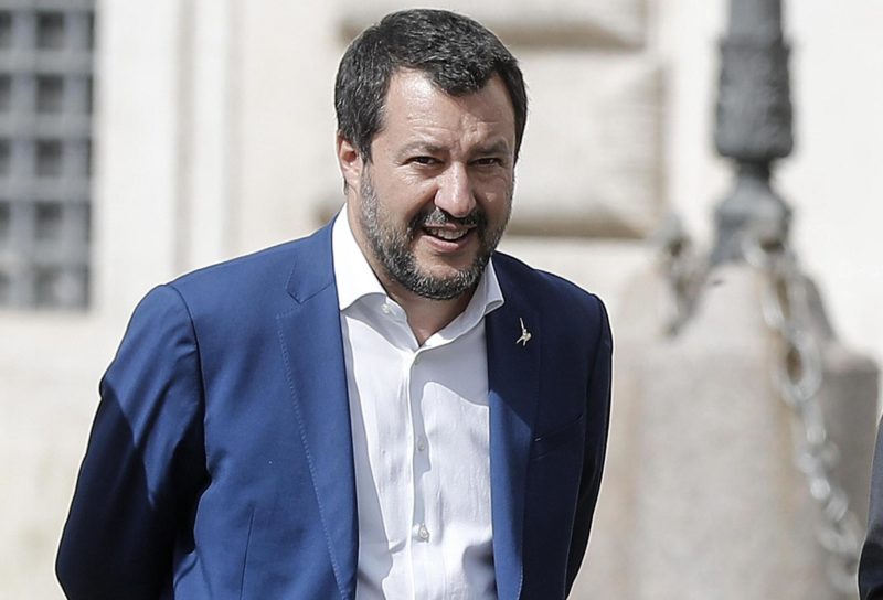 Matteo Salvini in ospedale 